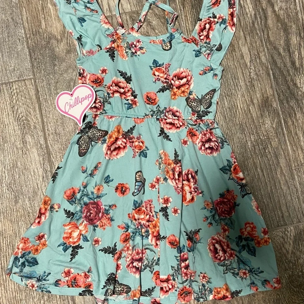 💎Girls flare dress